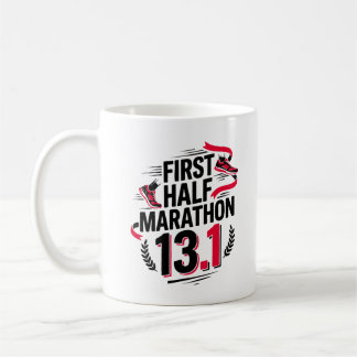 Caneca De Café Primeira Meia Maratona 13.1