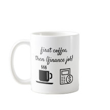 Primeira Oferta de Contabilidade de Mug de Café Pe