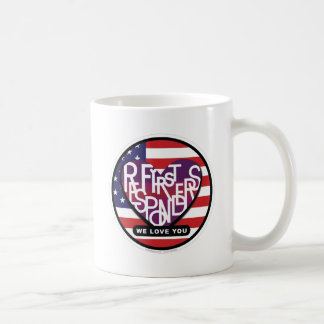 Caneca De Café Primeira resposta Coração® do Lover