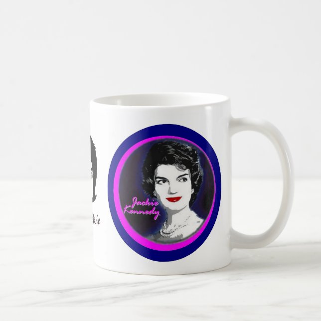 Caneca De Café Primeira senhora Jacqueline Kennedy (Direita)