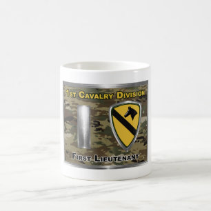 Caneca De Café Primeira Tenente da Divisão de Cavalaria da rua