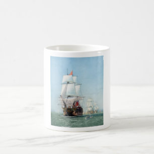 Caneca De Café Primeira viagem da HMS Victory