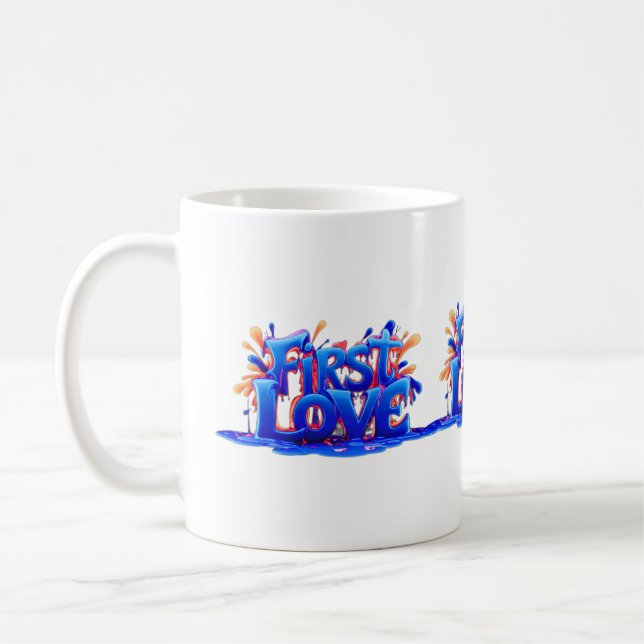 Caneca De Café Primeiro amor (Esquerda)