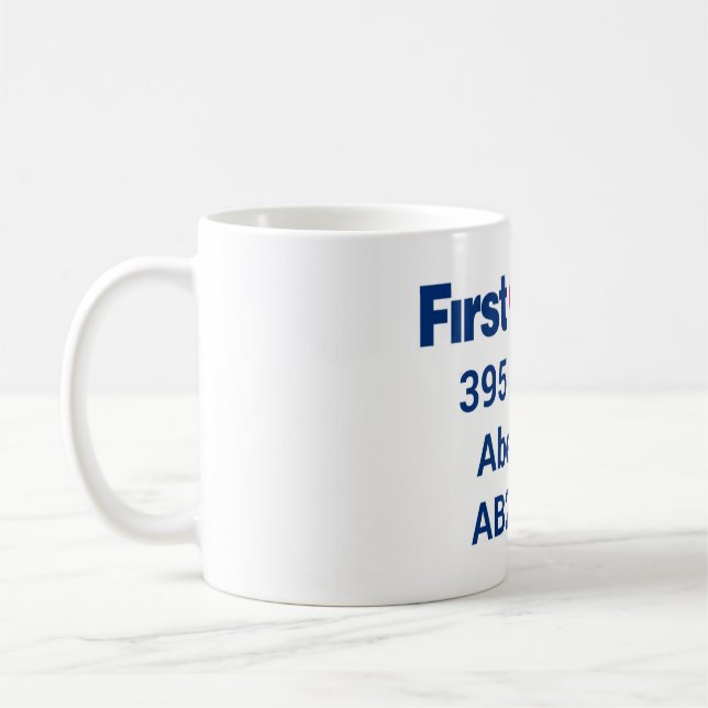 Caneca De Café Primeiro Bus Mug (Esquerda)