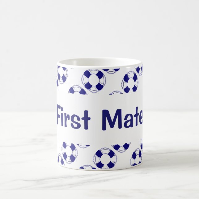 Caneca De Café Primeiro companheiro com conservante de vida (Centro)