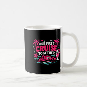 Caneca De Café Primeiro Cruzeiro Divertido Juntos Humor de Navio
