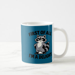 Caneca De Café Primeiro de um ditado divertido e sarcástico de gu