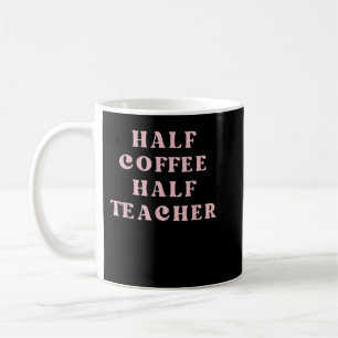 Caneca De Café Primeiro Dia Da Escola Meio Café Meio Presente Par