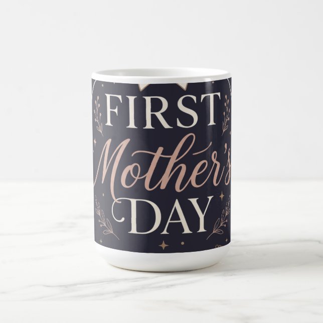 Caneca De Café Primeiro Dia das Mães 2026 , Nova Mamãe (Centro)