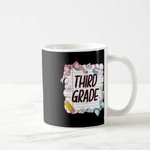 Caneca De Café Primeiro Dia De Aula Garota Coquette2 