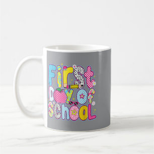 Caneca De Café Primeiro Dia De Aula Professores Alunos De Volta