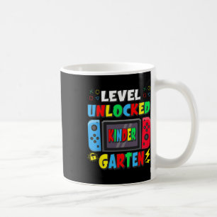 Caneca De Café Primeiro Dia Do Nível Do Jardim De Infância Desblo