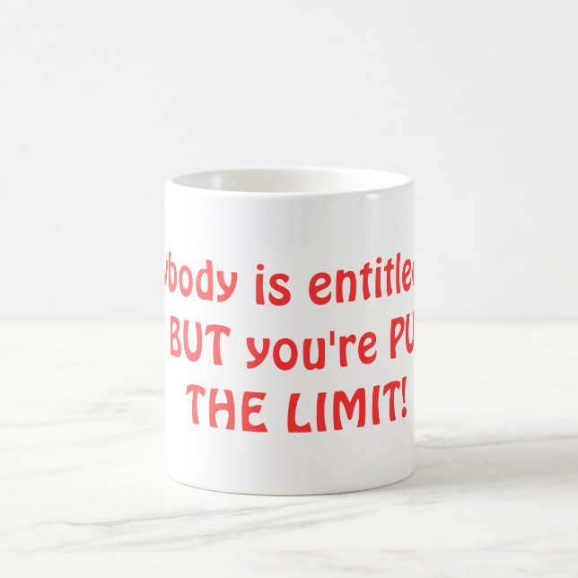 Caneca De Café Primeiro encontro uma ideia engraçada de presente  (Centro)