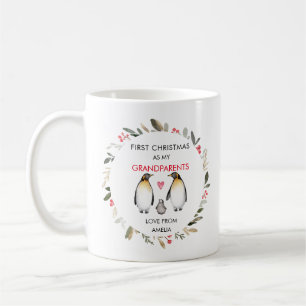 Caneca De Café Primeiro Natal Como Meu Avós Mug