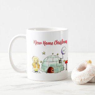 Caneca De Café Primeiro Natal na Minha Nova Casa