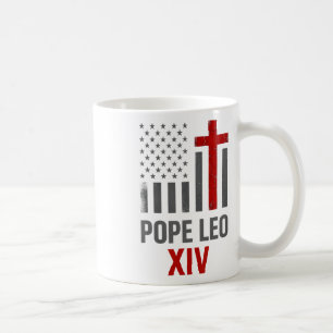 Caneca De Café Primeiro Papa Americano Leo Xiv Religiosos Católic