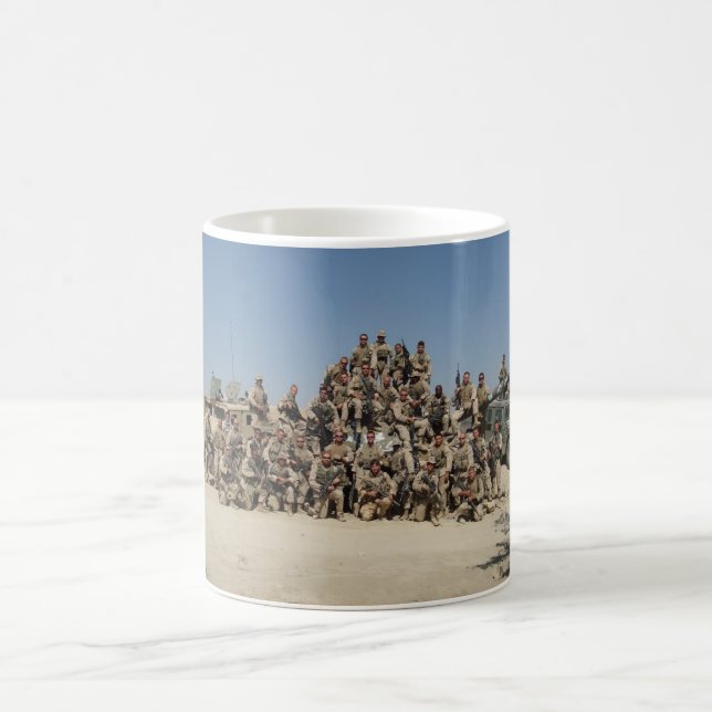 Caneca De Café Primeiro pelotão (Centro)