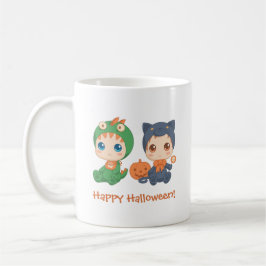 Caneca De Café Primeiros Bebês do Halloween Figurino de Dragão Ne