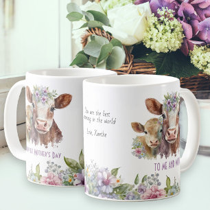 Caneca De Café Primeiros Dias de as mães de mim e de moo de vacas