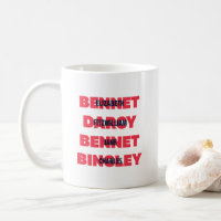 Primeiros e Sobrenomes de Caracteres de Orgulho e