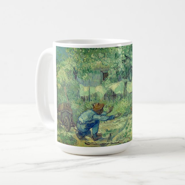 Caneca De Café Primeiros Passos (Frente Esquerda)