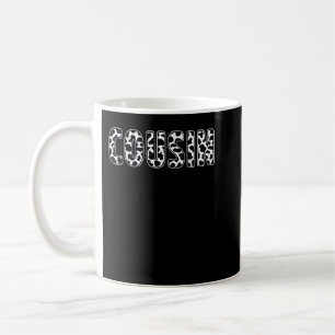 Caneca De Café Primo Cow Patterno Birthday Rapariga Fazenda Vaca