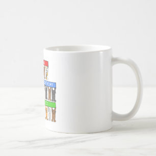 Caneca De Café Primo do feliz aniversario, gatos dos desenhos