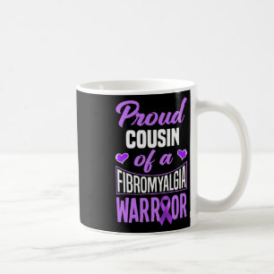 Caneca De Café Primo Orgulhoso De Um Guerreiro De Fibromialgia