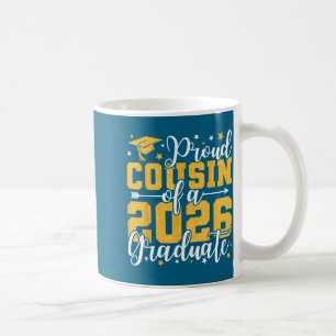 Caneca De Café Primo Orgulhoso Graduado 2026 Design de Conclusão