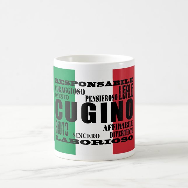 Caneca De Café Primos italianos: Qualidades (Centro)