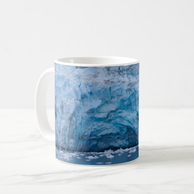Caneca De Café Prince William Sound Glacier Coffee Mug (Frente Esquerda)