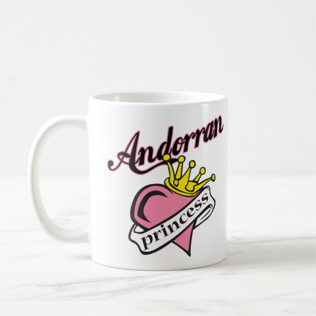 Caneca De Café Princesa andorrana (Esquerda)