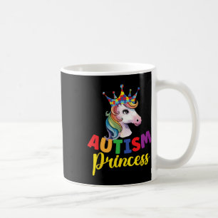 Caneca De Café Princesa Autismo Linda Unicórnio Filha Menina Auti
