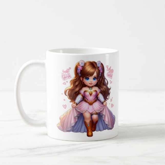 Caneca De Café Princesa, boa menina (Esquerda)