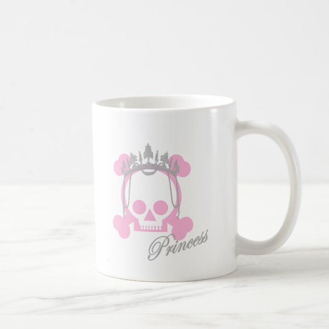 Caneca De Café Princesa Crânio (Direita)