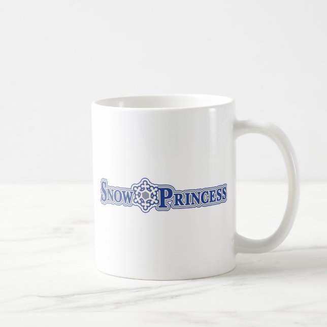 Caneca De Café Princesa-da-Neve-Luz (Direita)