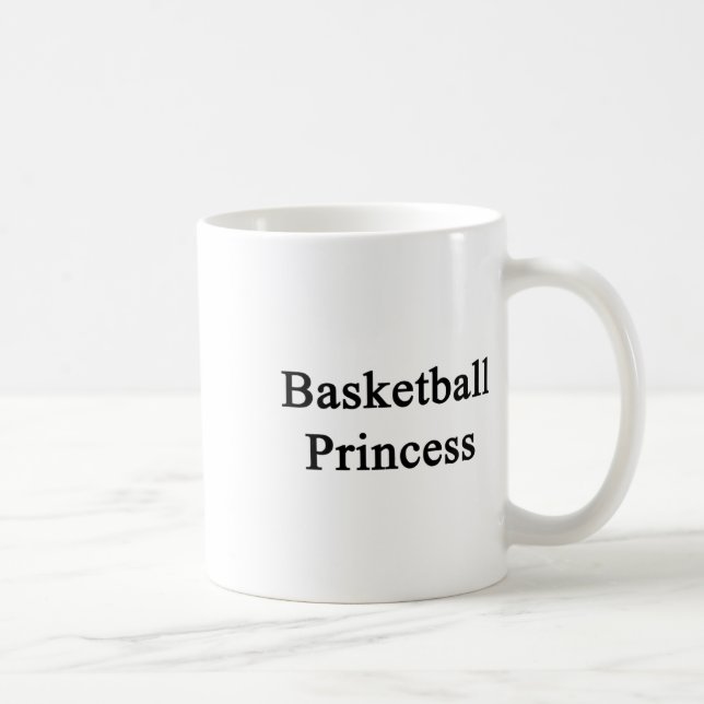 Caneca De Café Princesa de Basquete (Direita)