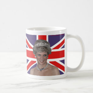 Caneca De Café Princesa Diana Coleção de HRH