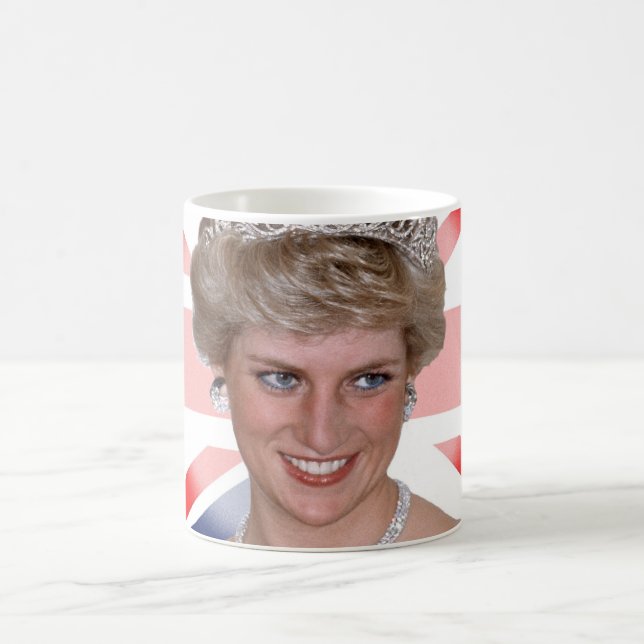 Caneca De Café Princesa Diana Union Jack (Centro)
