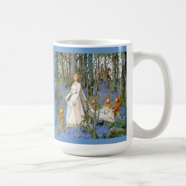 Caneca De Café Princesa e Haflings Fine Art Mug (Direita)