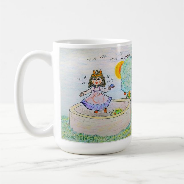 Caneca De Café Princesa e sapo (Esquerda)
