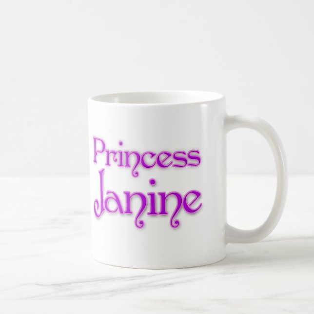 Caneca De Café Princesa Janine (Direita)