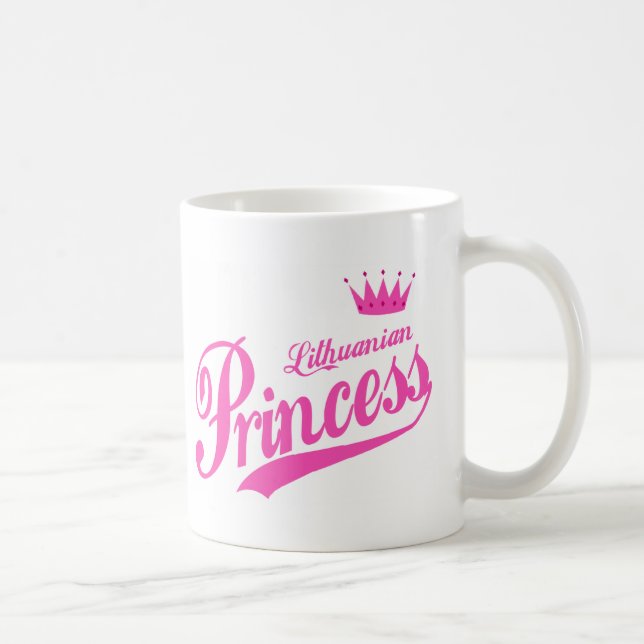 Caneca De Café Princesa lituana (Direita)