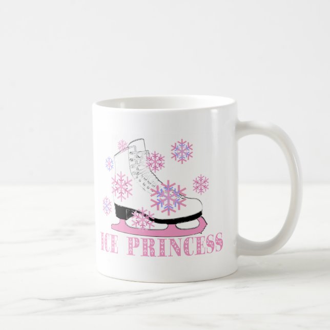 Caneca De Café Princesa Patinagem do gelo (Direita)