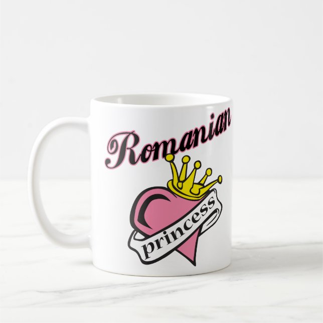 Caneca De Café Princesa romena (Esquerda)