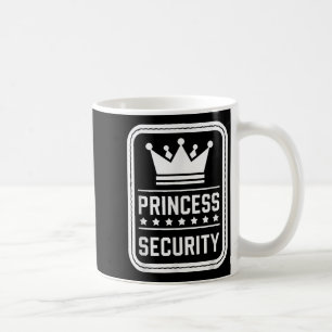 Caneca De Café Princesa Security Protection Castle Matching Famil