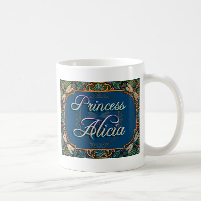 Caneca De Café Princess Alicia (Direita)