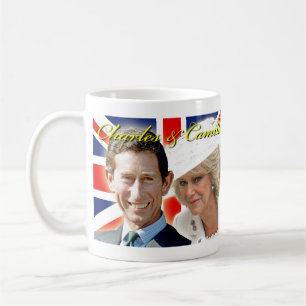 Caneca De Café Príncipe Charles de HRH & duquesa de HRH de