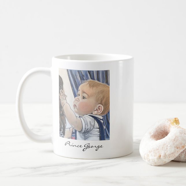 Caneca De Café Príncipe George  (Com Donut)