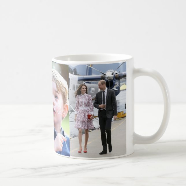 Caneca De Café Príncipe George & princesa Charlotte & Kate de (Direita)
